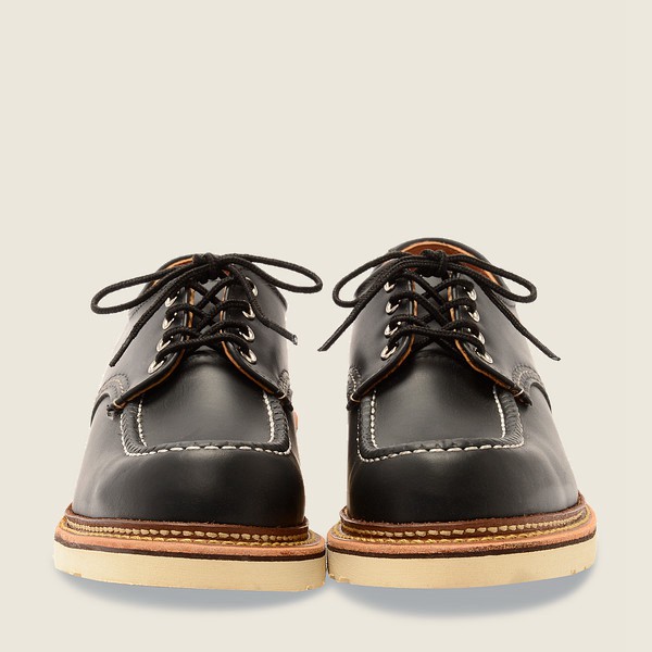 Red Wing Oxford Mens Black - Classic - Chrome Leather - 8910457-TF